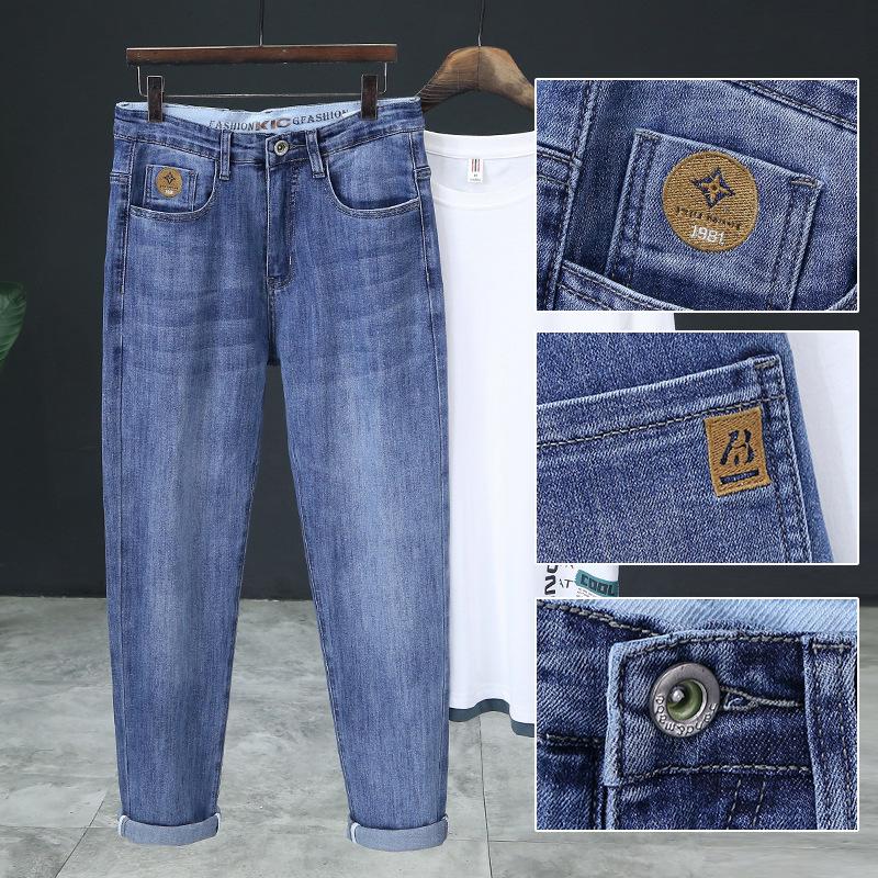 

JYL Young multifunctional pants, new jeans, small straight men s wear long 32 українська фіолетовий колір