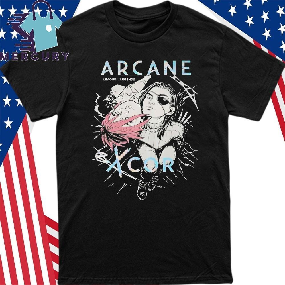 

League Of Legends Arcane Hexcore Shirt Unisex T-Shirt S