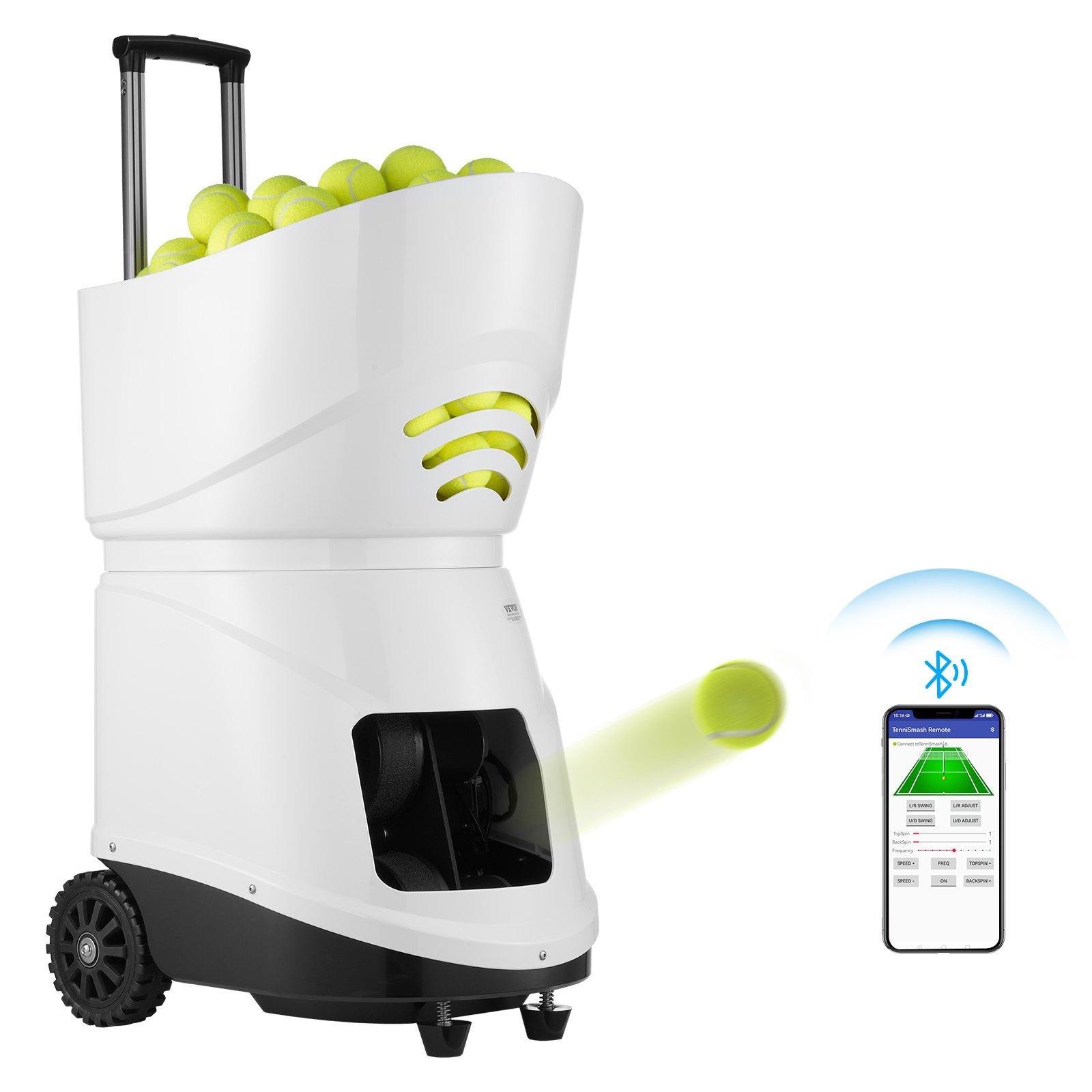 VEVOR Tennis Ball Machine, Automatic Portable