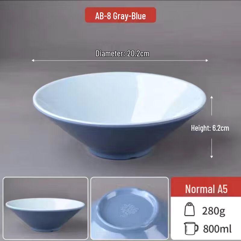 

Melamine Conical Noodle Bowl