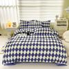 Thickened Brushed Four-piece Bed Sheet and Quilt Cover Three-piece Set Four-season Autumn and Winter Bedding Duvet Cover