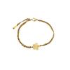 Dongmen Personality Minimalist Wind Five Leaf Flower Personality Chain Bracelet Female Retro Girlfriend
