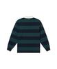 CLOVE [25Fw Clove] Striped Rugby Shirt (Green)