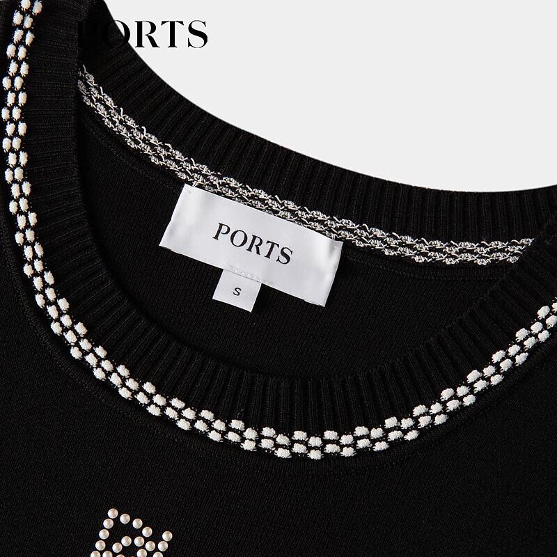 PORTS Women's Spring/Summer V-Neck Long Sleeve Knit Cardigan