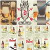 Duvel Beer Vintage Metal Poster, Retro Tin Sign, Decorative Plate, Room Decoration for Pub, Bar, Cave, Club, Wall Art Decor