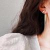Trendy Style Tassel Pendant Earrings Light Luxury Drooping Earring  Ladies Accessories