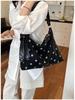 Elegant Polka Dot One-Shoulder Tote Bag - 2026 Fashion, Versatile, Large Capacity for Women