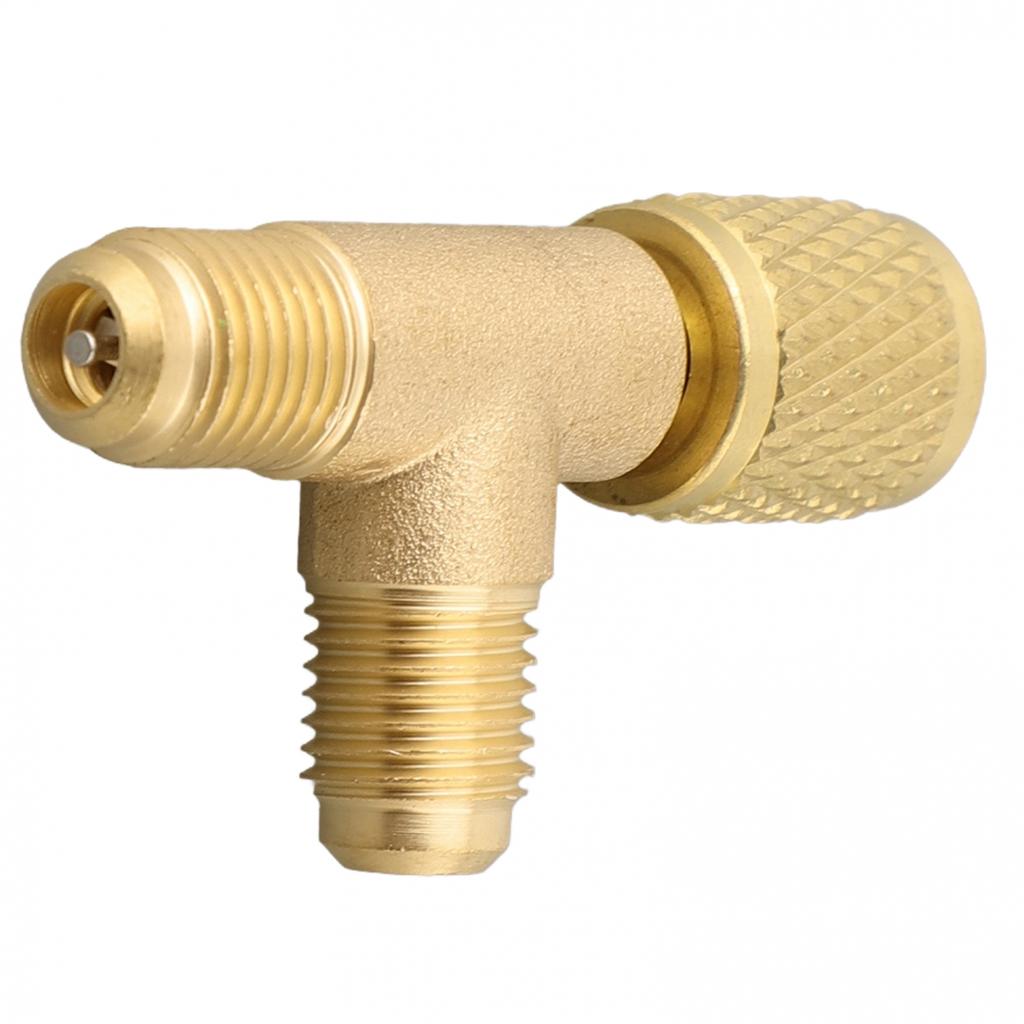 1/4in SAE Interface Quick Connector 3-way Transfer Interface Brass