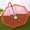 Hollowed Out Mini Bridal Umbrella Elegant Lace Wedding Decoration Props  Bridal Accessories
