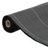 VidaXL Membrane anti-mauvaises herbes noir 0,5x150 m PP, tissu anti-mauvaises herbes, membrane de contrôle des mauvaises 4005176