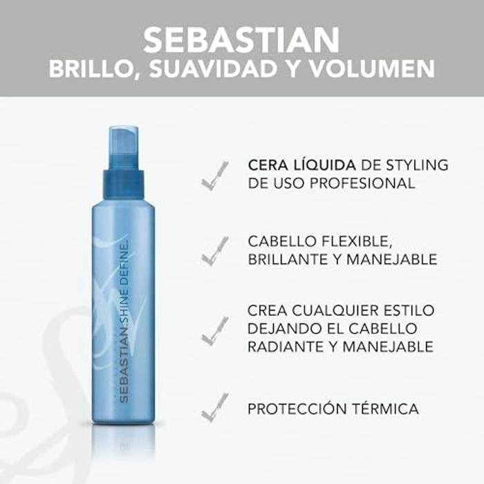 Soin capillaire - SEBASTIAN - Shine Define - Brillance - 200 ml - Tous types de cheveux