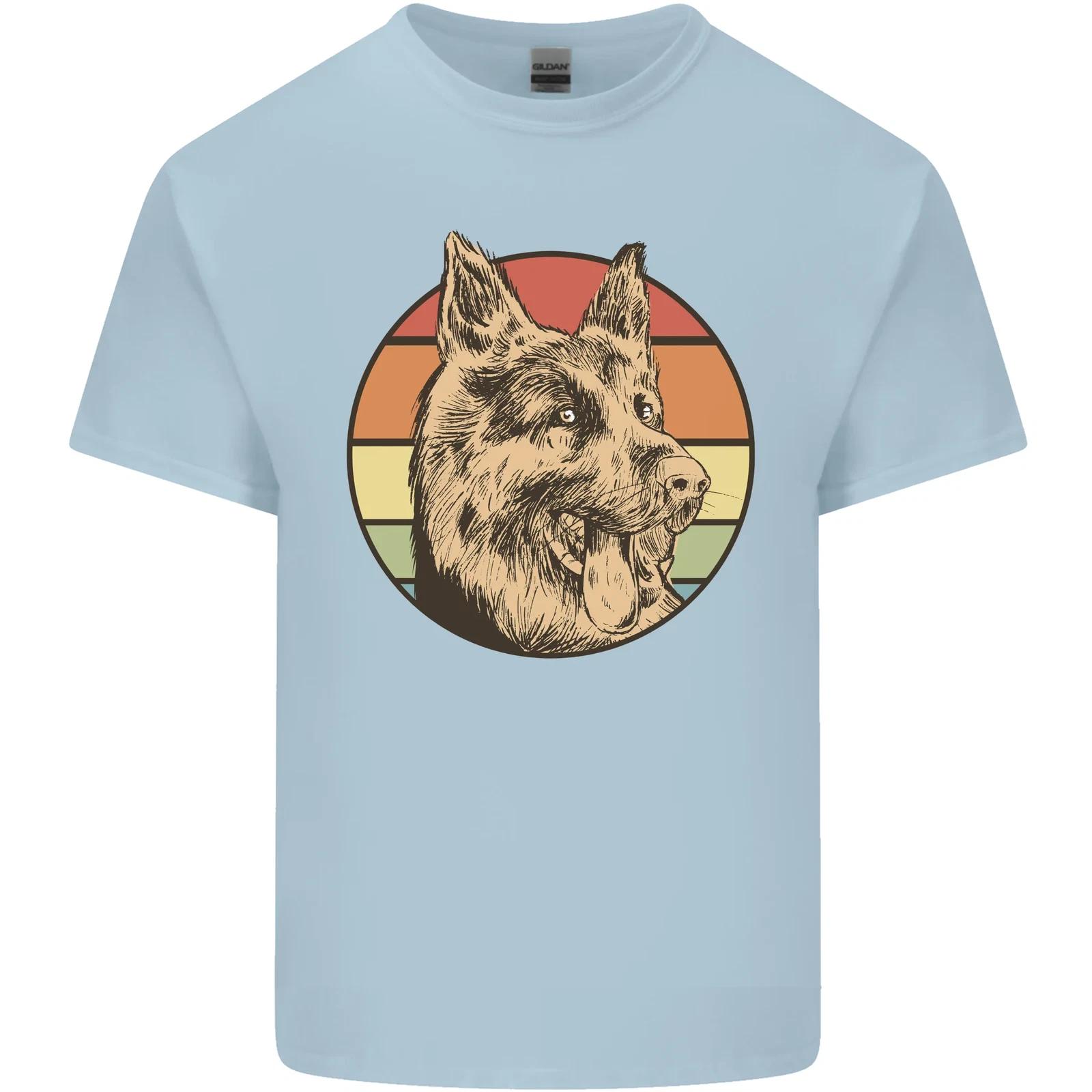 A German Shepherd Dad Kids T-Shirt Childrens XL