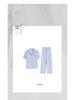 Women's Summer Cotton Short Sleeve & Long Pants Casual Home Wear