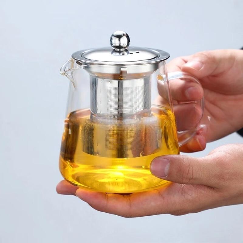Yinuoshi Heat-Resistant Glass Teapot with Filter