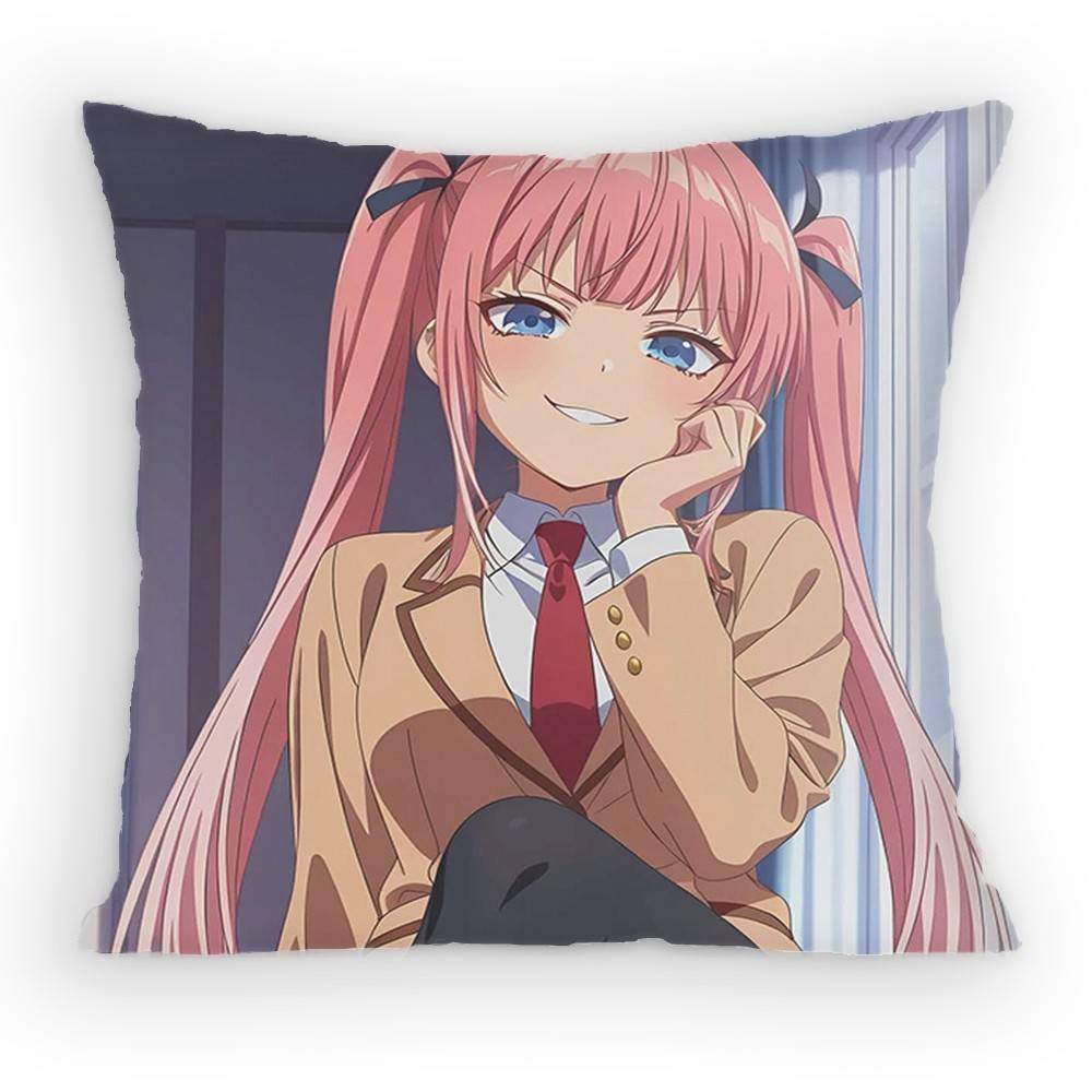 Tune In To The Midnight Heart Himekawa Nene Pillow Case Sofa Living Room for Bedroom Cushion Square Cushion Nap Time