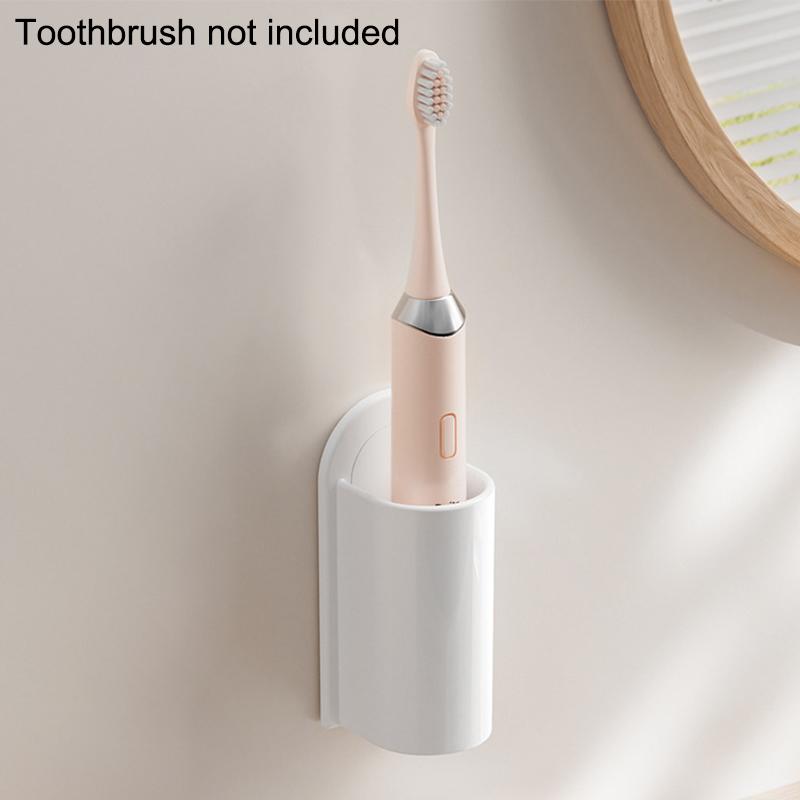 Bathroom Electric Toothbrush Holder Wall Mounted Electric Toothbrush Storage Rack Punch-Free Toothbrush Holder