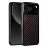 For iPhone 17 Pro Max Case Case Twill Texture Aramid Fiber + TPU Shockproof Phone Cover