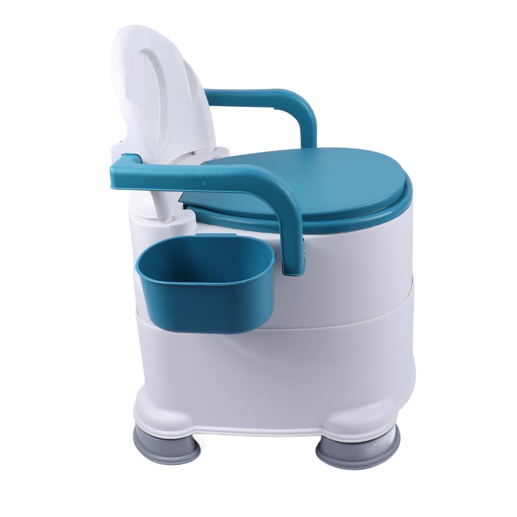 Portable Toilet Odor Prevention Comfortable Sitting Indoor Commode Seats for Elderly Pregnant Women Adults Soft Seat