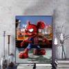 Disney Diamond Painting Mickey and Spider-Man Cross Stitch Hanging Print Puzzle Mosaic Embroidery Home Decor 5D DIY Art Brand New