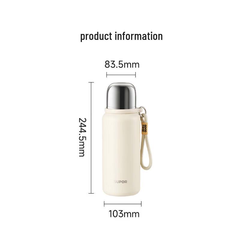 SUPOR 316 Stainless Steel Large Capacity Vacuum Flask