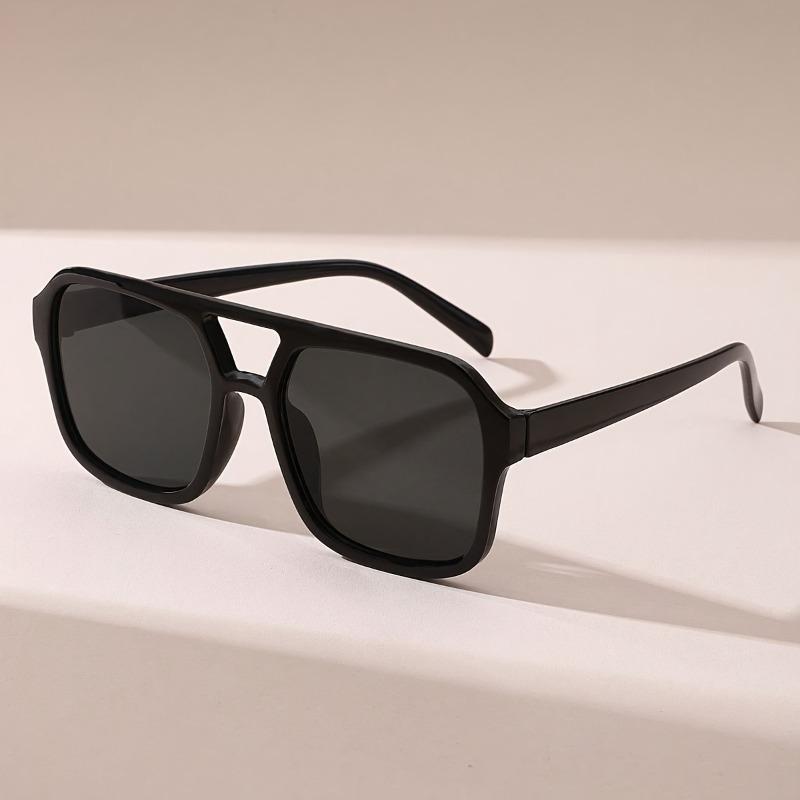 

Unisex Square Fashion Sunglasses For Cool Outdoor Travel Daily черный серый