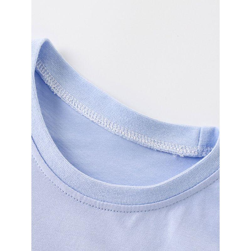 Foreign Trade Children's Clothing Summer Baby Girl Princess Short-Sleeved Summer Dress Infant Pure Cotton Half-Sleeved T-Shirt Girls' Top New Style 8