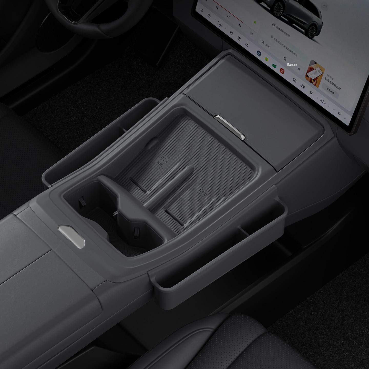 

Lydo L90 Center Console Wireless Charger Silicone Anti-slip Storage Mat for 25 Car Models