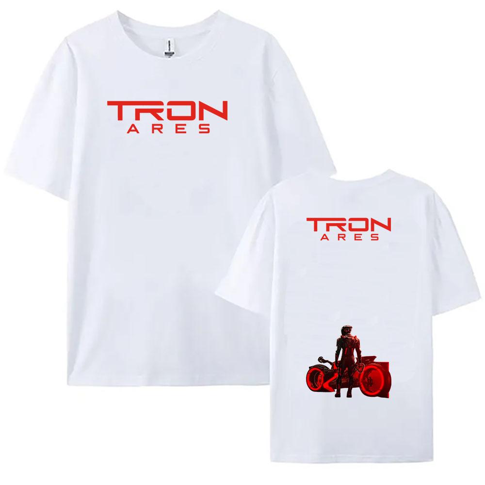 Film TRON Ares T-shirt Rockband Nine Inch Nails NIN T-shirts Bomull Lös Kortärmad Damkläder Streetwear Grafiska T-shirts
