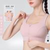 Front Zip High Impact Sports Bra Women Quick Dry Shockproof