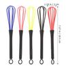 FOMIYES Plastic Whisks (5 Pieces) for Salons, Barbers, Hair Color, Dye, Cream, Whisks, Kitchen Mixer Tools for Blending, Whisking, Foaming, and Stirri