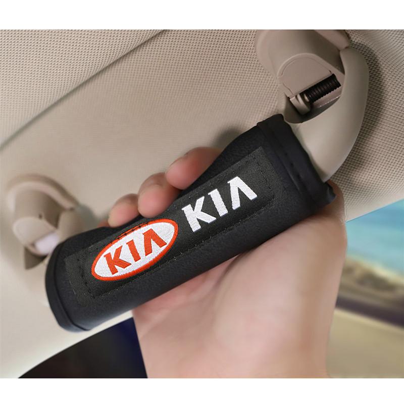 AEH1 for Kia Rio Ceed Sportage Cerato Soul Sorento Picanto Optima Car interior roof handle plush protective cover auto Accessories