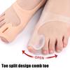 1Pc Big Toe Bunion Corrector Adjustable Orthopedic Socks Toes Separator Pain Relief Hallux Valgus Feet Protector
