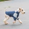 Warme Winter Hundejacke Kleine Bis Große Rassen Colorblock Fleecegefüttert Haustierjacke Winddicht Gemütlich Schnauzer Bichon Fuchs