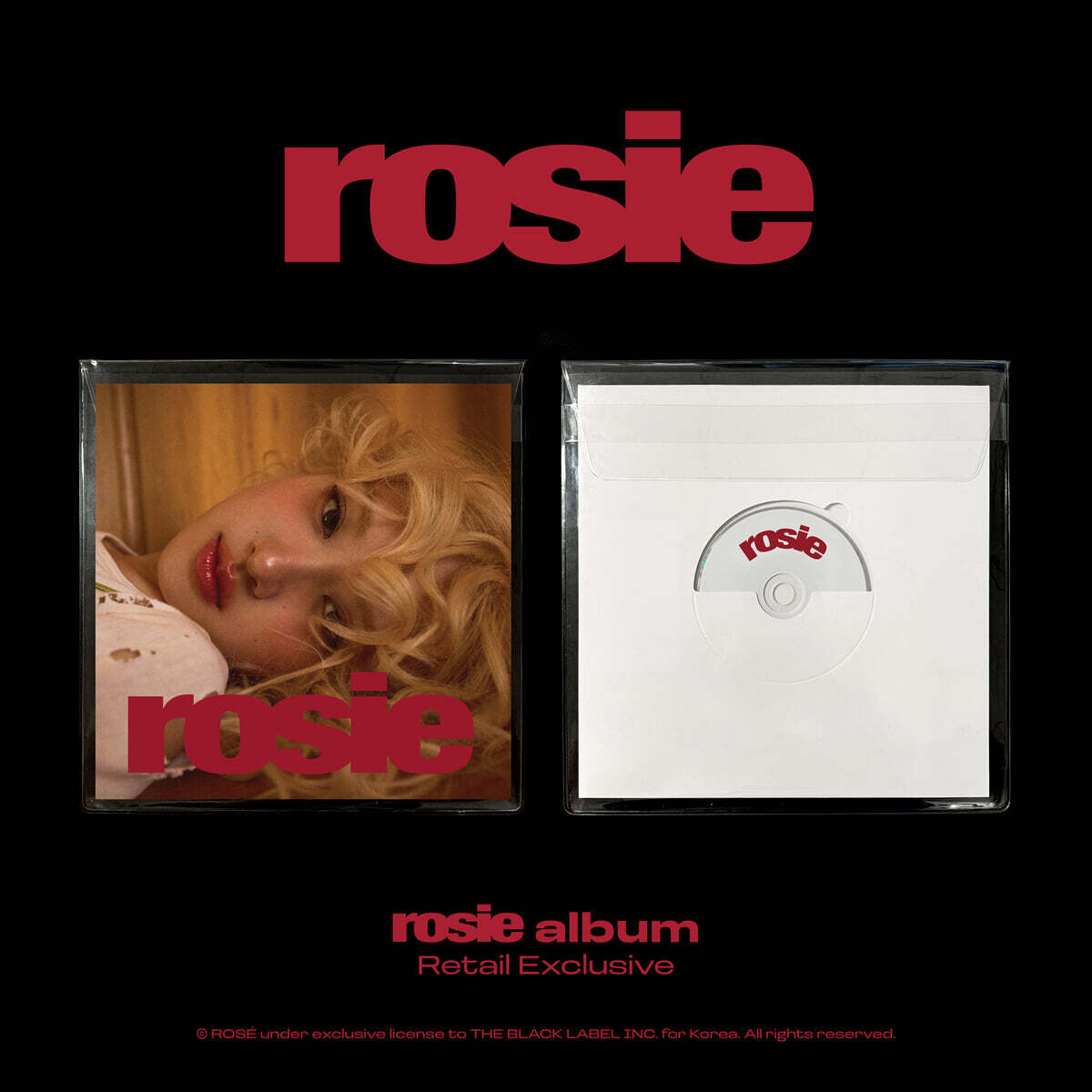 ROSÉ - ROSÉ first studio album ‘rosie’ (Retail Exclusive)