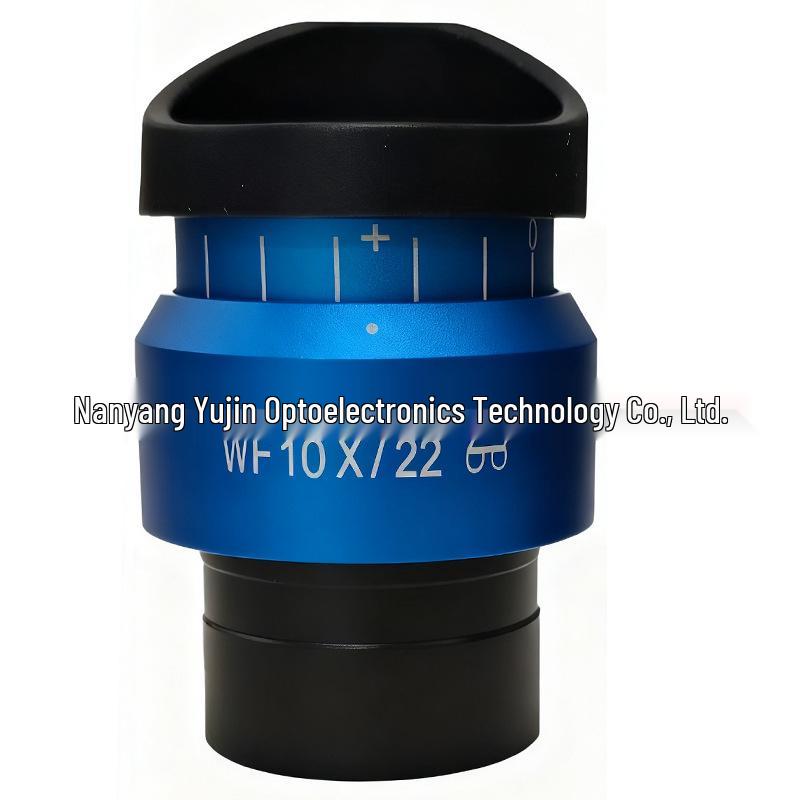Stereo Microscope with WF10X High Eyepoint, Wide-Angle Eyepiece, 22/23/24mm FOV, 30mm Interface, Adjustable Field of View
