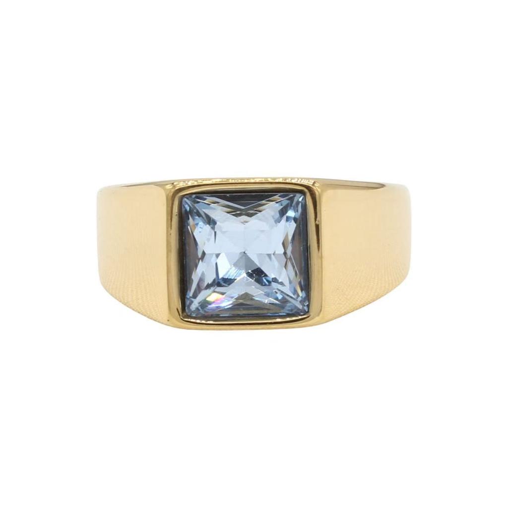 2026 Jewelry, Stylish and Simple European and American Gemstones, Gold Jewelry Accessories, Party Rings