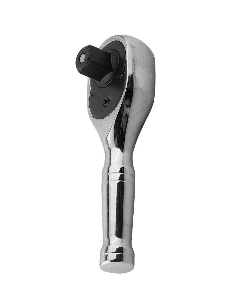 Portable Mini Ratchet Wrench with Short Handle for Various Fastener Sizes