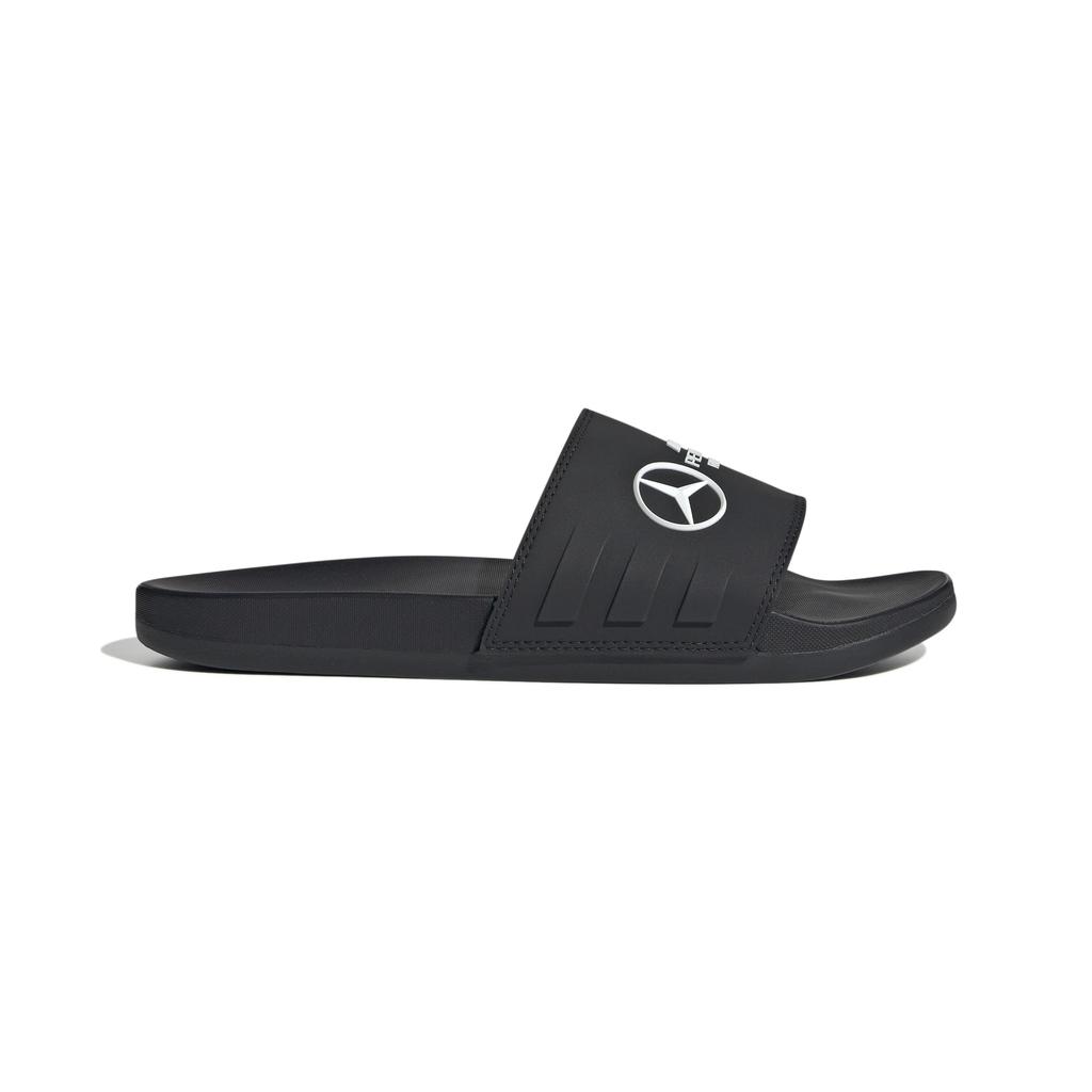 Adidas Mercedes AMG Petronas Formula One Team Adilette Comfort Sandals Core Black Size Cm OMW51, Black/Footwear White/Core (JR1070), 25.5