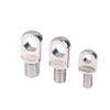 3Pcs Brass Stud Nuts & Eye Bolts With Hole M3/M4/M5/M6/M8/M10 - Copper Lifting Eye Screws Set
