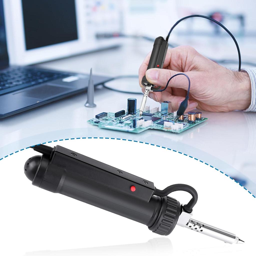 Solder sucker,Automatic Desoldering Pump Vacuum, Electric Solder Tin Sucker, Electric Desoldering Pump Automatic Vacuum Solder Sucker US Plug AC 110V
