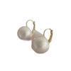 Fashionable, High-end, Simple Large Pearl Stud Earrings for Women, Suitable for All Occasions, with Unique and Personalized Style.