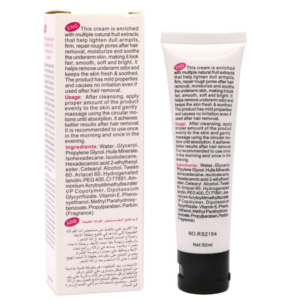 Crema Aclaradora Manchas En Axilas Cuello Entrepierna 50ml