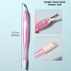 6Pcs/Set Professional Nail Files Manicure Sets Polishing Sanding Buffer File Pedicure Tool Cuticle Pusher Nail Brushes Accssory