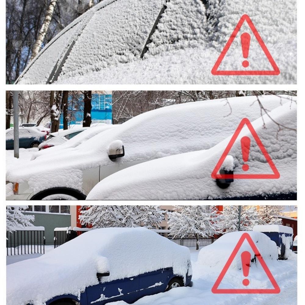 Silicone Car Deice Maker, Car Ice Shovel, Snow Shovel, Soft-handled Ice Scraper, Winter Cleaning Scraper, Soft Anti-slip Handle,