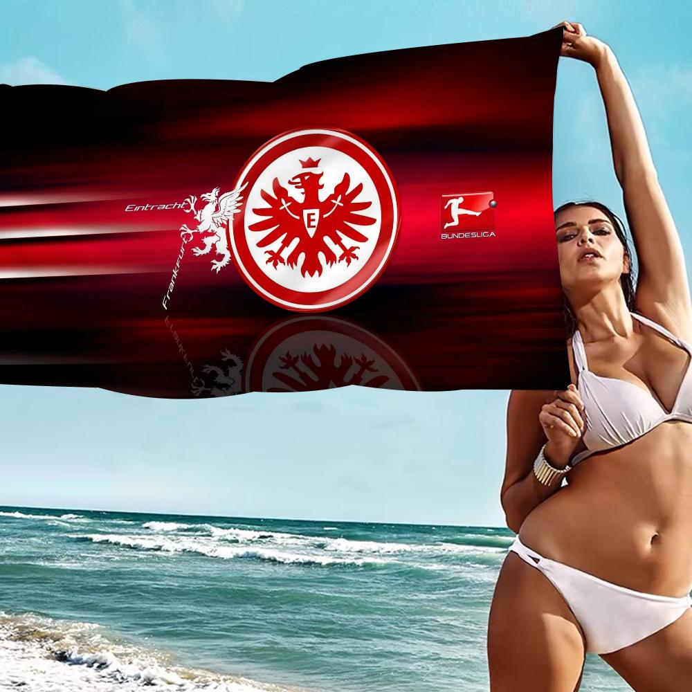 Fotbalový klub E-Eintracht F-Frankfurt Mikrovláknová plážová osuška Absorpční Rychleschnoucí Měkká Jógová Plavecká Rekreační Lezecká osuška