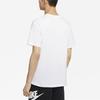 Nike T Shirts Men's White Crew Neck Moderate Straight Fit AR5007-106