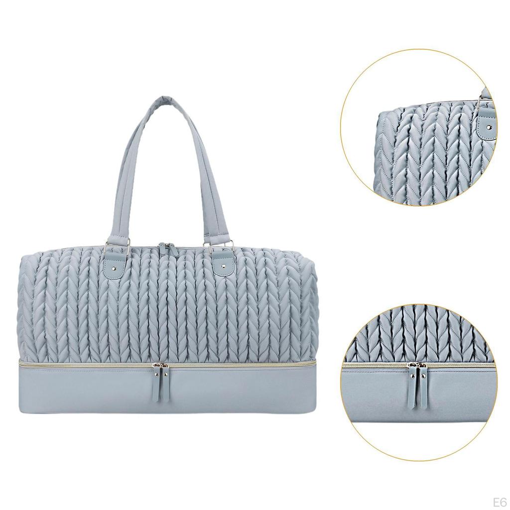 Diaper Tote Bag for Moms with Zipper and Handles Travel Work