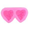 Silicone Rose Heart Silicone Mold Non Stick Soap Mold New Flower Embossing Mold  Resin Craft