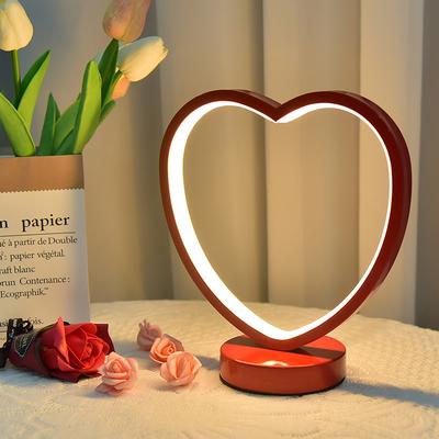1Pc Creative Red Wedding Lamp New Wedding Room Decoration Wedding Desk Lamp Bedroom Bedside Lamp Bridal Dowry Lamp Gift