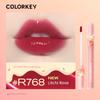 Colorkey Kelaqi Lip Lacquer Women's Velvet Matte Finish Milk Tea Color 730 Lipstick Nude Color Series Ice Cream 723